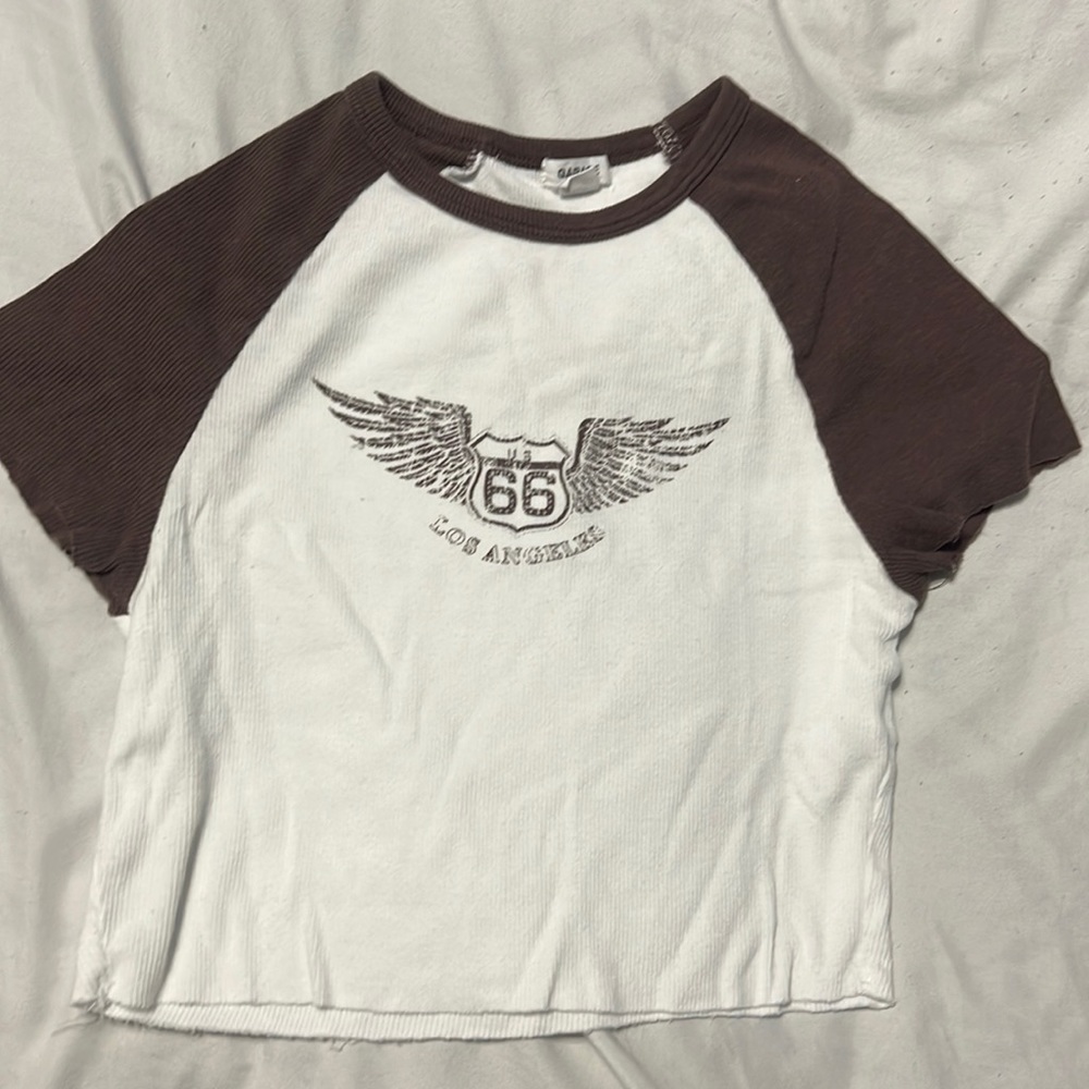 Garage crop top